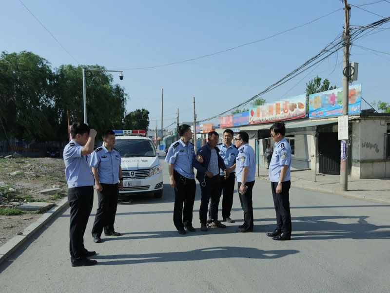 抓捕現(xiàn)場(chǎng)