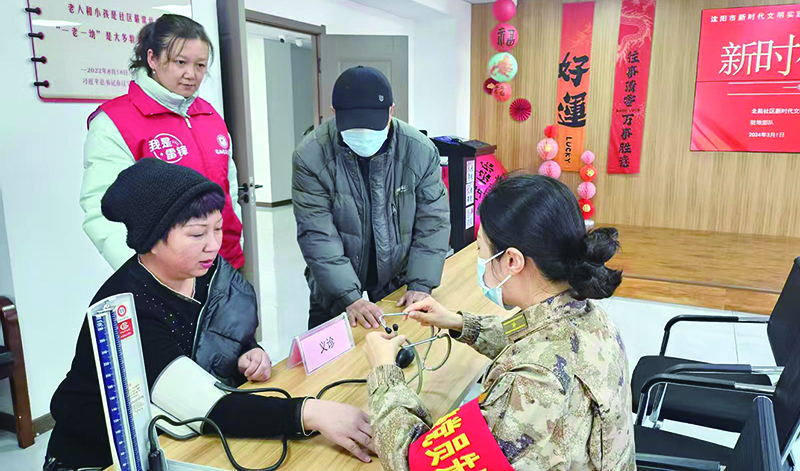 學(xué)雷鋒紀(jì)念日免費(fèi)義診活動(dòng)現(xiàn)場(chǎng)