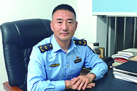 沈陽市生態(tài)環(huán)境局黨組成員、執(zhí)法隊黨委書記王永峰