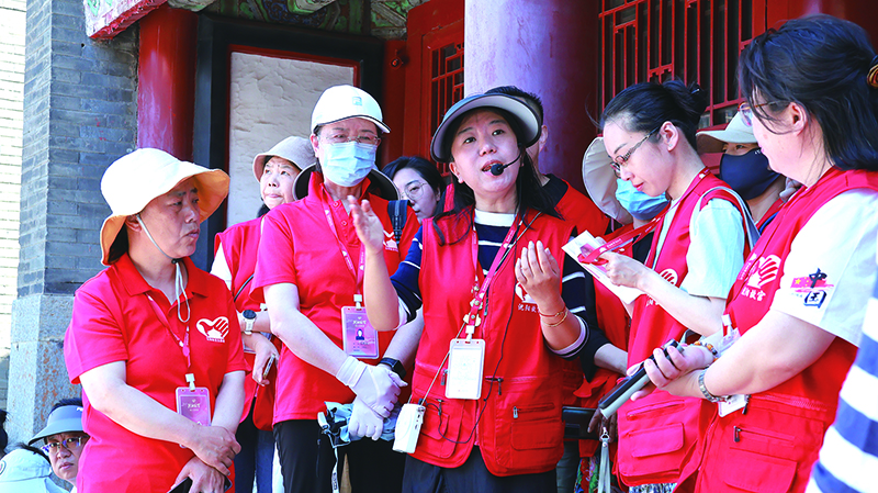 2——老帶新全程講解培訓志愿者