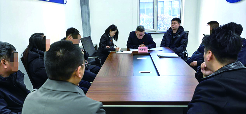 調(diào)解現(xiàn)場(chǎng)